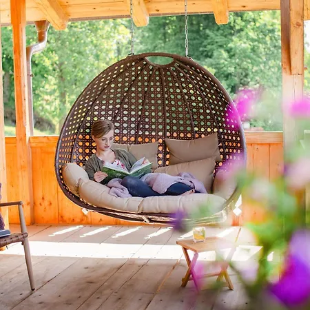 بيت للعطل Traumhaftes Mit Sauna Und Whirlpool Refugium Am Rehberg *