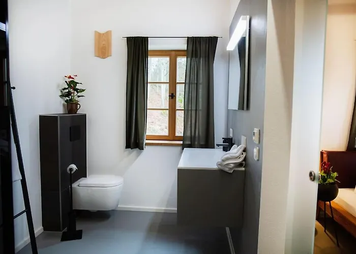 度假居 Traumhaftes Mit Sauna Und Whirlpool Refugium Am Rehberg